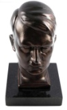 WWII GERMAN THIRD REICH BRONZE ADOLF HITLER BUST