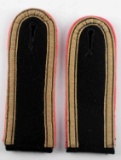 WWII GERMAN SS PANZER NCO SHOULDER BOARDS