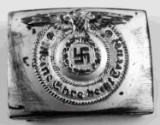 WWII GERMAN THIRD REICH WAFFEN SS EM BELT BUCKLE