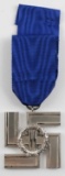 WWII GERMAN THIRD REICH SS LONG SERVICE MEDAL