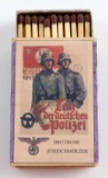 WWII GERMAN POLICE POLIZEI FUND MATCH BOX