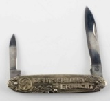 WWII THIRD REICH GERMAN FOLDING POCKET KNIFE