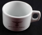 WWII THIRD REICH PORCELAIN STAATSKASINO COFFEE CUP