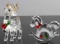 SWAROVSKI SANTA'S JOYFUL REINDEER ROCKING HORSE