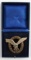 WWII GERMAN LUFTWAFFE PILOTS BADGE W CASE