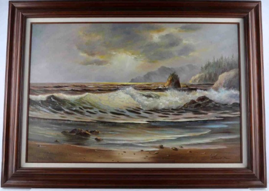 STEWART MAUS AMERICAN SCHOOL 20TH CENTURY OIL