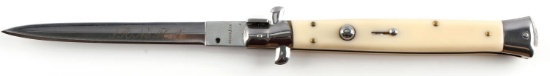 13 INCH ITALIAN MADE STONE FOX SWITCHBLADE KNIFE