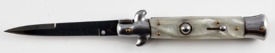 9 INCH AKC ITALIAN MADE SWITCHBLADE KINFE