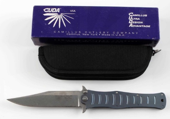 CAMILLUS CUDA MAXX QUIK FLIK TITANIUM POCKET KNIFE