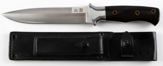 AL MAR SERE MODEL 3005 FIXED BLADE KNIFE W SHEATH