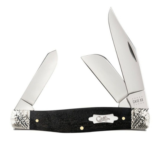 CASE LARGE STOCKMAN EBONY WOOD STOCKMAN 59673