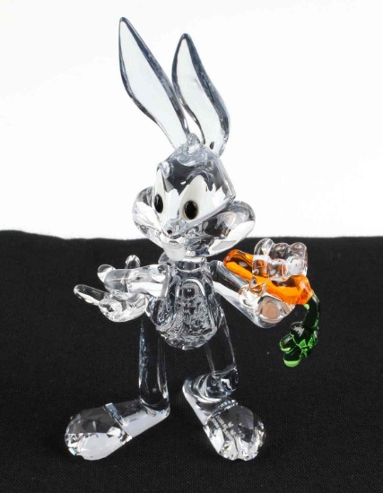 SWAROVSKI CRYSTAL BUGS BUNNY FIGURINE WARNER BROS