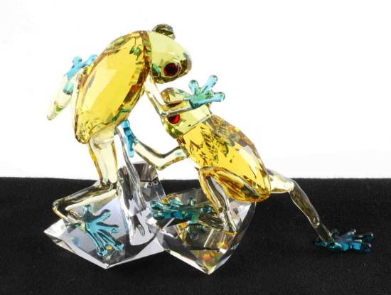 SWAROVSKI CRYSTAL PARADISE FROGS