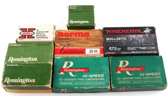 208 ROUNDS OF 357 38 SPECIAL 270 30 06 AMMUNITION
