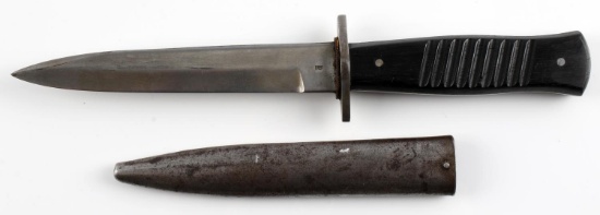 WWI WWII GERMAN FIGHTING BOOT KNIFE BY GOTTLIEB