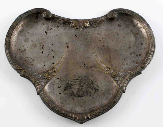 WWII GERMAN HITLER SILVER PLATE CENTERPIECE