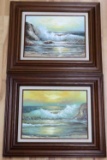 JEROME STEVENS CALIFORNIA COAST OIL ON CANVAS