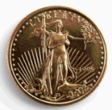1995 GOLD 1/10 OZ AMERICAN EAGLE BU COIN