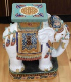 MID CENTURY VIETNAMESE ELEPHANT GARDEN SEAT