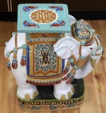 MID CENTURY VIETNAMESE ELEPHANT GARDEN SEAT