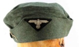 WWII GERMAN REICH SS TOTENKOPF OVERSEAS CAP