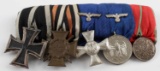 WWI WWII GERMAN REICH IRON CROSS DECORATION BOARD