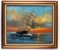 H ANDERSON NAUTICAL PAINTING CLIPPER SHIP SUNSET
