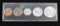 1964 U.S. MINT 5 COIN SILVER SET