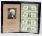 US FEDERAL RESERVE UNCUT CURRENCY SHEET OF 4