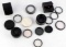 LOT OF 12 CAMERA LENSES CANON VIVITAR MINOLTA ETC