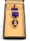 POST 1942 PURPLE HEART  WITH COFFIN CASE