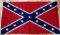 VINTAGE MID CENTURY 3X5 CONFEDERATE BATTLE FLAG