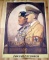 WWII GERMAN THIRD REICH POSTER OF TWO LEADERS