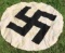 WWII GERMAN THIRD REICH PARTY ROUNDEL CUT SOUVENIR
