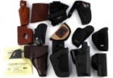LOT OF HOLSTERS SAFARILAND WALTHER 1911