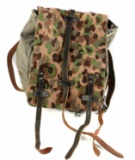 AUSTRIAN ARMY CAMOUFLAGE CANVAS ASSAULT PACK