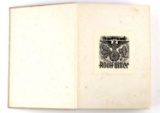 WWII GERMAN THIRD REICH BOOK FROM HITLER LIBRARY