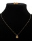 FLORAL 14K YELLOW GOLD AND DIAMOND LADIES SET