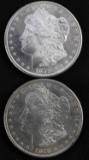 1878-S 1879-S MORGAN SILVER DOLLAR MINT STATE COIN