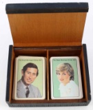 VINTAGE ROYAL WEDDING PRINCESS DIANA PLAYING CARDS