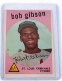 1959 TOPPS 514 STL BOB GIBSON ROOKIE CARD