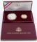 1988 US MINT OLYMPIC SILVER & GOLD PROOF COIN SET
