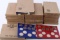 30 US MINT UNCIRCULATED COIN SETS D&P EARLY 2000