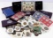 OVER 7 POUNDS OF WORLD COINS & NUMISMATICS TOKEN