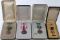 LOT OF US MILITARY BADGES & AWARDS PURPLE HEART