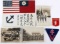 WWII BLOOD CHIT U.S. MILITARY POSTCARDS & PATCH