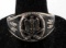 WWII GERMAN WAFFEN SS 900 SILVER RING