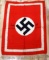 WWII GERMAN THIRD REICH SILK NATIONAL PARTY FLAG