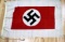 WWII GERMAN THIRD REICH FLAG WITH NATIONAL SYMBOL