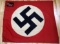 WWII GERMAN THIRD REICH FLAG WITH NATIONAL SYMBOL